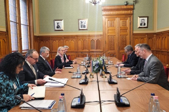 Predsjedavajući Doma naroda PSBiH Kemal Ademović sastao se u Budimpešti sa predsjednikom Narodne skupštine Mađarske